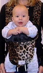Lollipop LeopardSlip covers for Baby Bjorn Front Pack Carriers Active