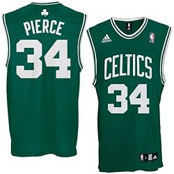 adidas Boston Celtics Paul Pierce Replica Road Jersey