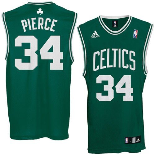 adidas Boston Celtics Paul Pierce Replica Road Jersey