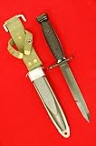 12 US M7 Bayonet Style Knife Dagger M8A1 Scabbard Replica