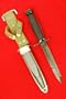 12" US M7 Bayonet Style Knife Dagger M8A1 Scabbard Replica