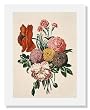 Bunch of Flowers with Poppy and Carnation