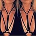 Bra Lingerie,START Womens Harness Bra Elastic Hollow Out Bra Bustier (US=6, Black)