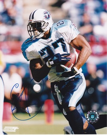 Eddie George Autographed Tennessee Titans 8x10 Photo