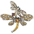Mom Child Dragonfly Brooches And Pins