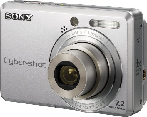 Sony Cybershot DSCS730 7.2MP Digital Camera with 3x Optical Zoom image