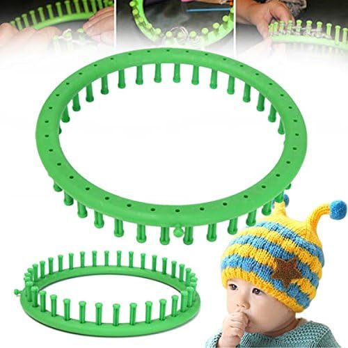 Ology(R)- 36 Pegs DIY Handwork Round Shape Wool Yarn Knitting Loom Hat Sweater Sock Scarf Weaving Tool