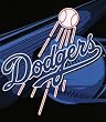 New Licensed MLB LA Dodgers Twin Size Micro Fleece Sherpa Blanket