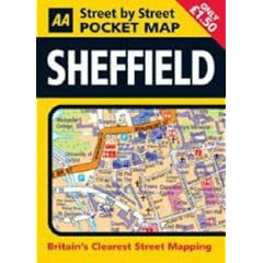 Pocket Map Sheffield (AA Street by Street)