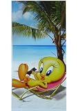 Looney Tunes Bird Tweety Bath Towel - Tweety Beach Towel