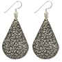 Silver Women Handmade Antique Jewelry 2.25 inches