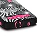 S3 Case, Galaxy S3 - E LV Galaxy S3 Case Cover Hybrid Defender Armor Shock-Absorption for Samsung Galaxy S3 i9300 with 1 Screen Protector, 1 Black Stylus and E LV Microfiber Sticker Digital Cleaner - (Pink)