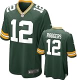 Green Bay Packers Aaron Rodgers Nike Green Youth Game Jersey (M (10/12))