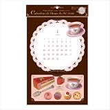 2009カレンダー ティータイムカレンダー【ピンク】
