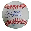 Chris Robinson Autographed ROLB Baseball, Baltimore Orioles, Texas Rangers, Proof Photo