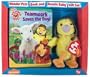 Teamwork Saves the Day!: Book and Beanie Baby Gift Set [With Beanie Baby Plush] [WONDER PETS TEAMWORK S-W/PLUSH]