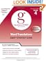 Word Translations, 4th Edition (GMAT Strategy Guide, No. 4)