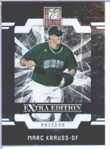 Marc Krauss (RC - Rookie - Prospect ) Arizona Diamondbacks - 2009 Donruss Elite Extra Edition Baseball Card # 36 - MLB Trading Card Shipped In Protective Screwdown Display Case!