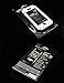 LUTB Luxury Aluminum Metal Extreme Shockproof Dirt/Dust Proof Special-design Gorilla Glass Cover Case for Apple IPhone 5c - White