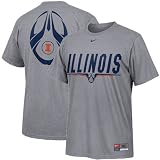 Nike Illinois Fighting Illini Ash Team Issue T-shirt