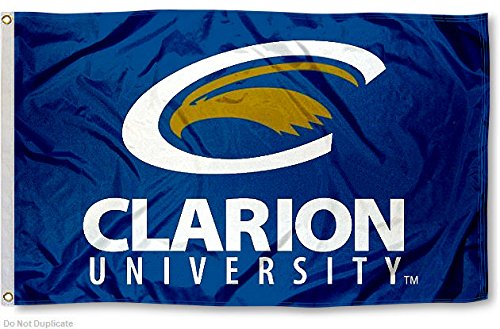 Clarion Golden Eagles College Flag