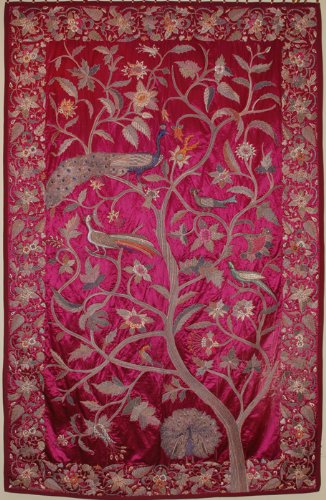 PC901X-Antique Ottoman Empire - Turkish Tapestry, circa 18th or early 19th century, Silk
