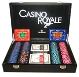 James Bond 007 Casino Royale Holzbox Poker Chip Set + Matsui Plaques $ 500.000 - $ 1.000.000