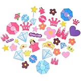 500 Self Adhesive Foam Princess Shapes - Stickers