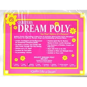 Quilter's Dream Poly Batting - Select -White-Mid-Loft - Twin
