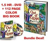 Out of Egypt - Hardcover Book Plus DVD Video - Relive the Epic Journey from Slavery to Freedom in this 112 Page Full Color Illustrated Story Book Plus 92 Minute Animated DVD Movie!