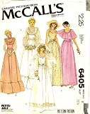 51LCtMWePpL. SL160  McCalls 6405 Sewing Pattern Bridal Dress Wedding Gown Size 8