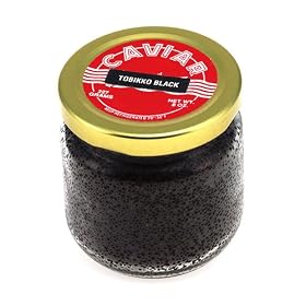 Marky's Tobiko Black, Capelin Sushi Caviar - 8 oz