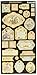 Graphic 45 Gilded Lily Decorative Chipboard