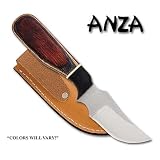 Anza Model 6-3 Skinner Knife w  Sheath by 