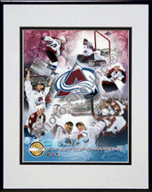 Buy Colorado Avalanche 2001 Avalanche Championship PF Gold Limited Edition Double Matted 8 X 10 Pho by Photo File