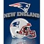 Northwest New England Patriots Gridiron Fleece Throw