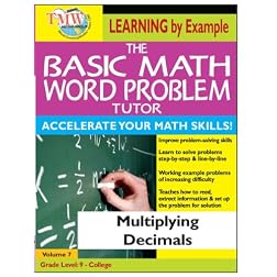 Basic Math Word Problem Tutor: Multiplying Decimals