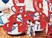 Hilltop Snowman Set of 4 Dessert Plates