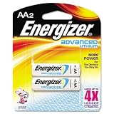Advanced Lithium Batteries, AA, 2/Pack