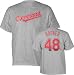 Travis Hafner Majestic Name and Number Road Cleveland Indians T-Shirt