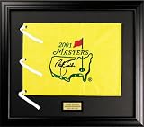 Nick Faldo Framed Autographed Masters Flag