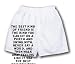White Boxer Short with The best kind of friend is the kind you can sit on a porch and...