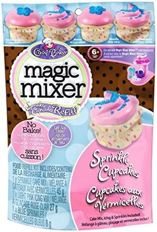 Cool Baker Magic Mixer Refill Kit - Sprinkle Cupcakes by Cool Baker