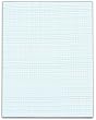 TOPS Quadrille Pad, 8.5 x 11 Inches, 10 Squares per Inch, 20 Pound Stock, 50 Sheets, White (33101)