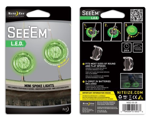Nite Ize See 'Em LED - Green, 2-Pack