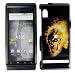 Fire Skull Hard Case Cover for Motorola Droid A855