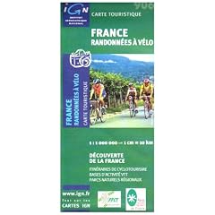 Carte touristique : VTT et randonn�es cyclos en France