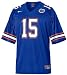 Florida Gators #15 Youth Royal Nike Replica Football Jersey (L=16-18)