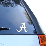 Alabama Crimson Tide White Wordmark Decal-