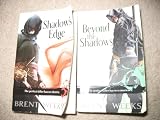 2 Book set by Brent Weeks The Night Angel set~ Shadow`s Edge #2/Beyond the Shadows #3